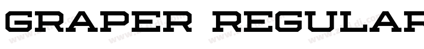 graper Regular字体转换